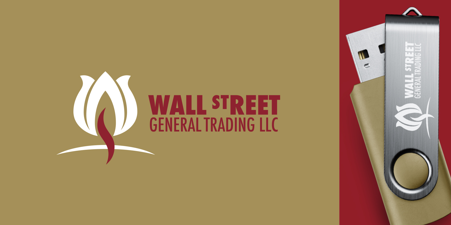 Графичен знак. Wall Street General Trading.