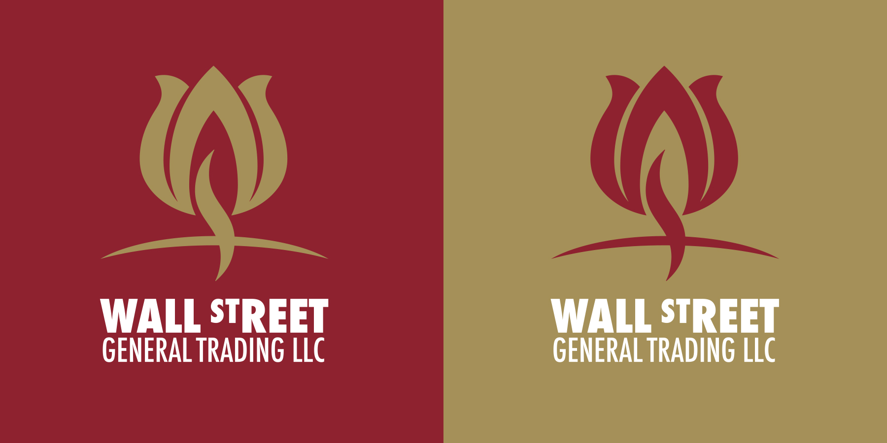 Графичен знак. Wall Street General Trading.