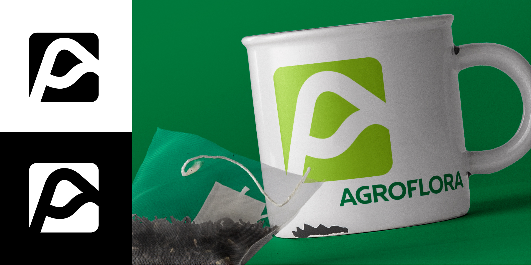 Редизайн лого на производител на торове. Клиент: Agroflora SA