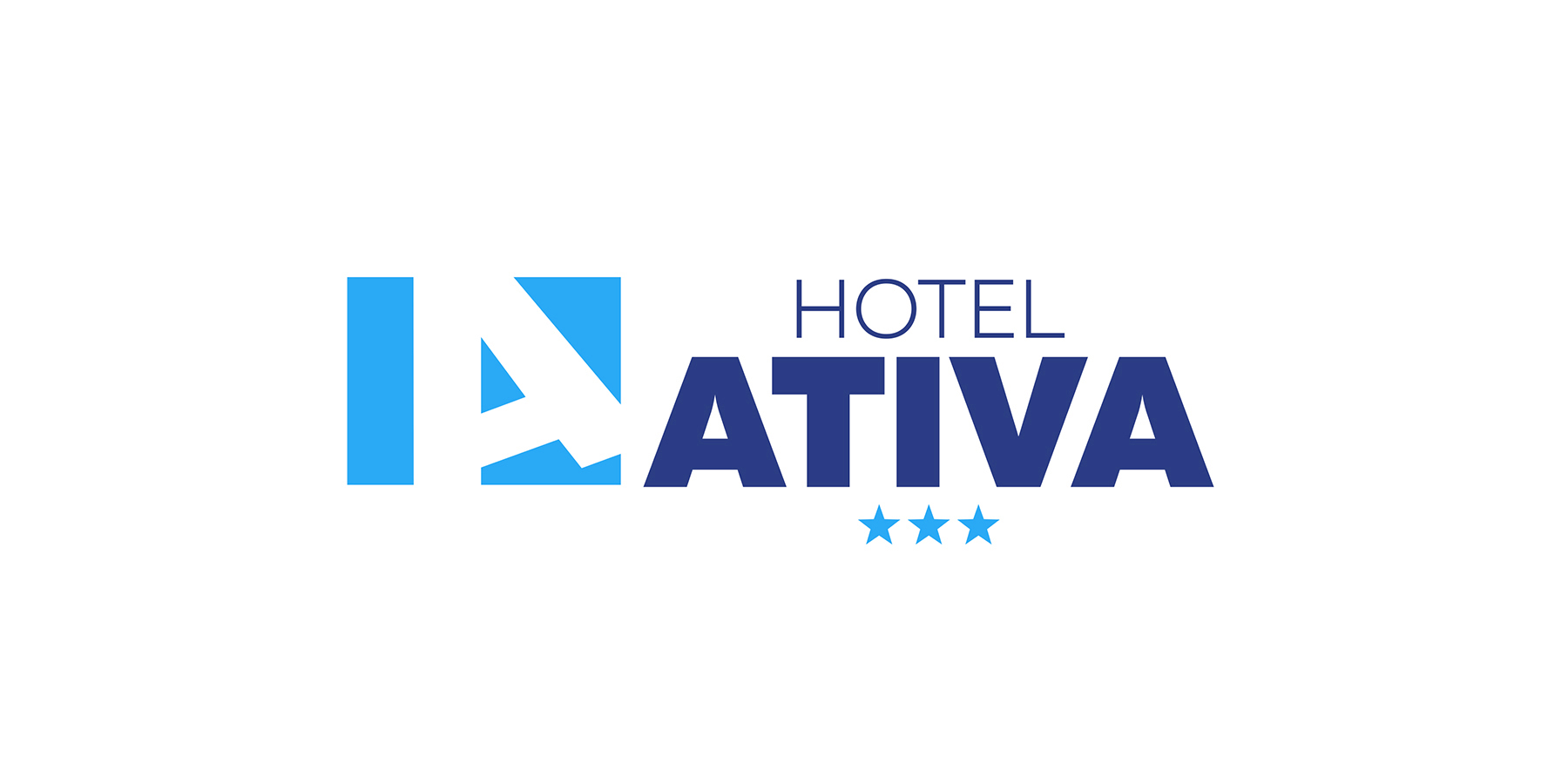 Лого Атива бял фон
