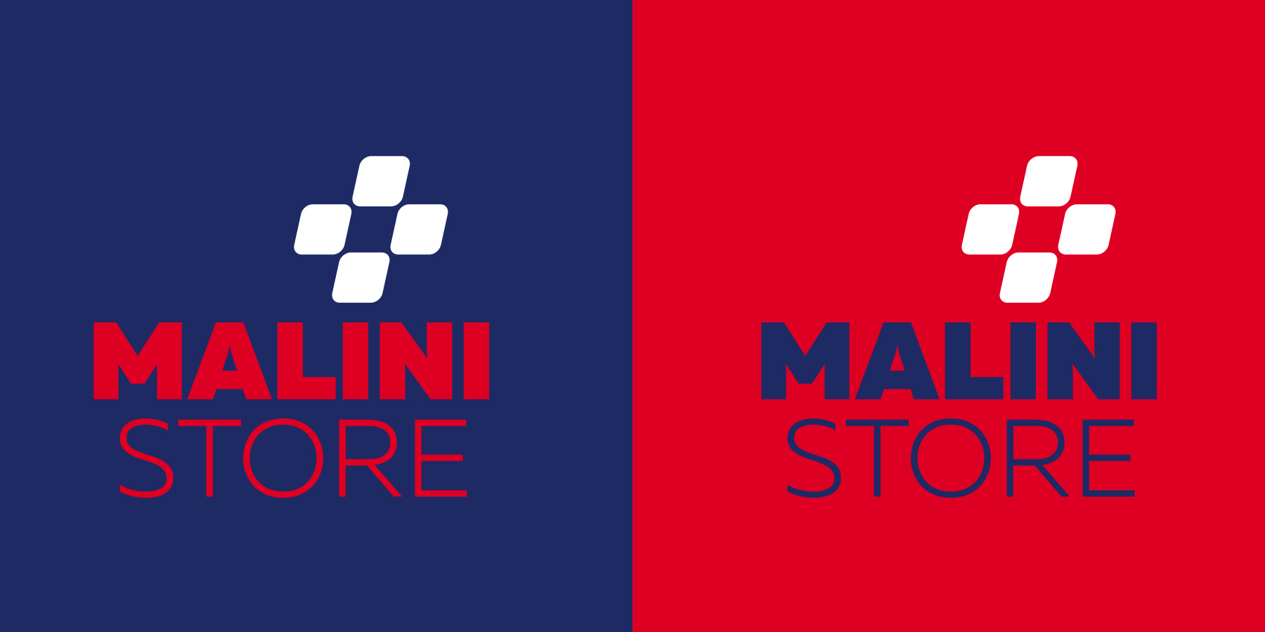 Malini Store, графичен знак, логотип, търговска марка, фирмен стил