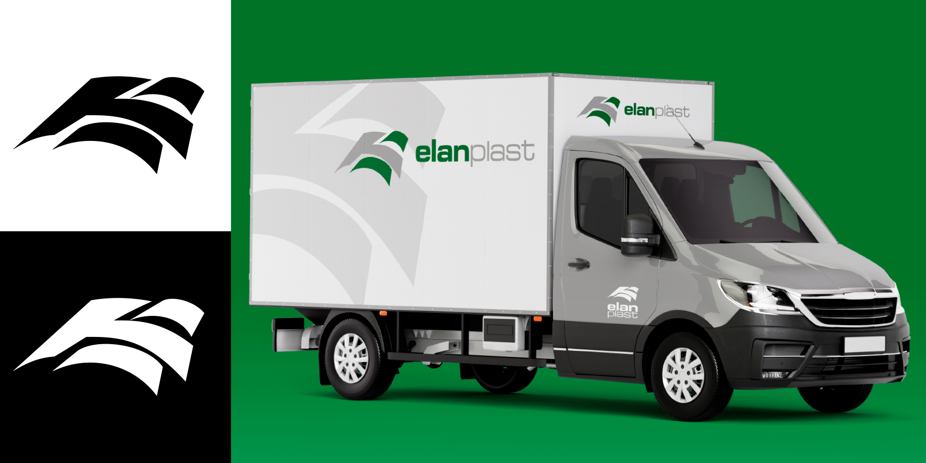 Elanplast, графичен знак, лого, логотип, цветови облик