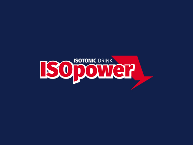 Графичен дизайн на търговска марка Isopower за Спорт Биофуудс