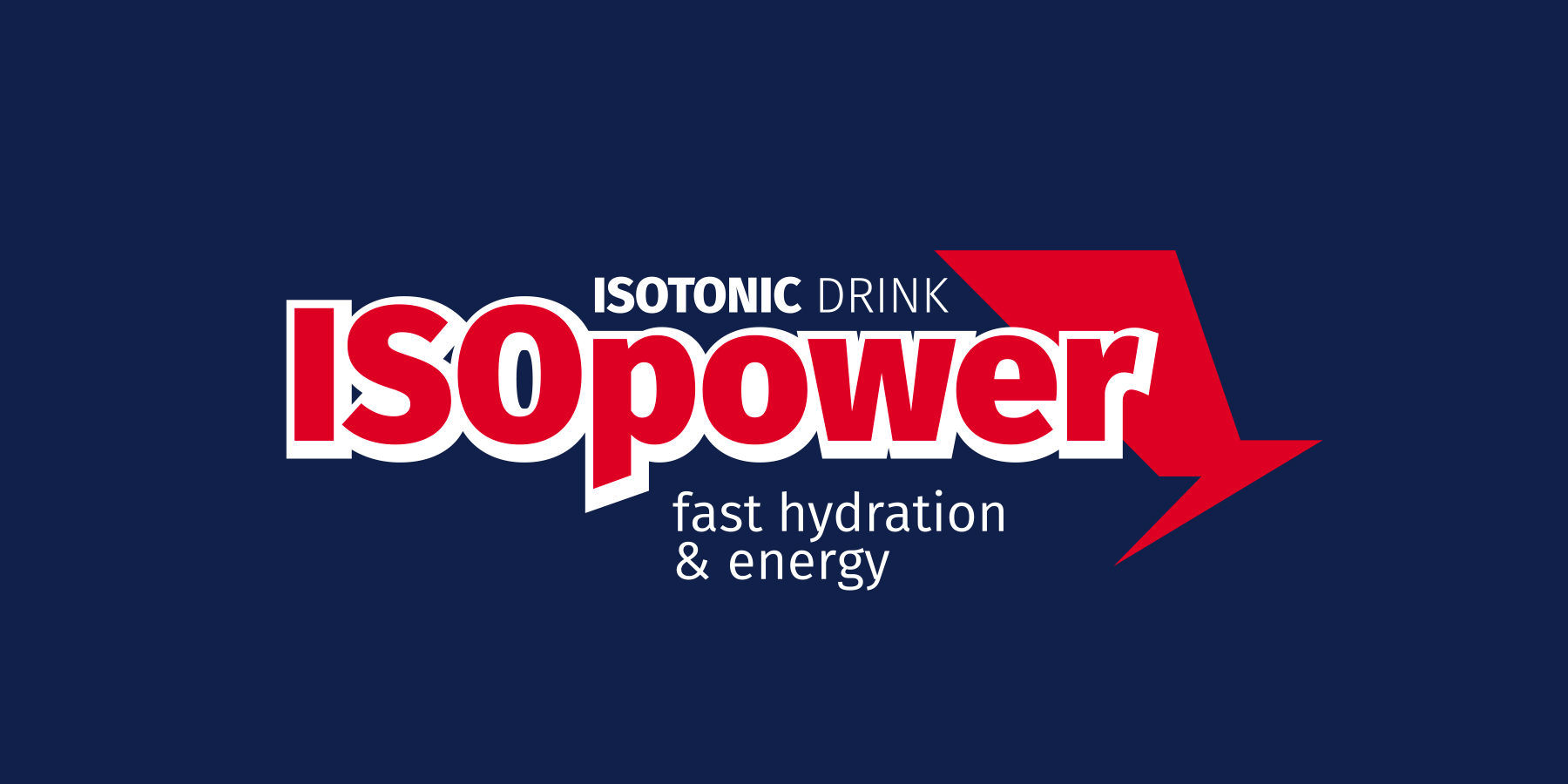 Графичен дизайн на търговска марка Isopower за Спорт Биофуудс
