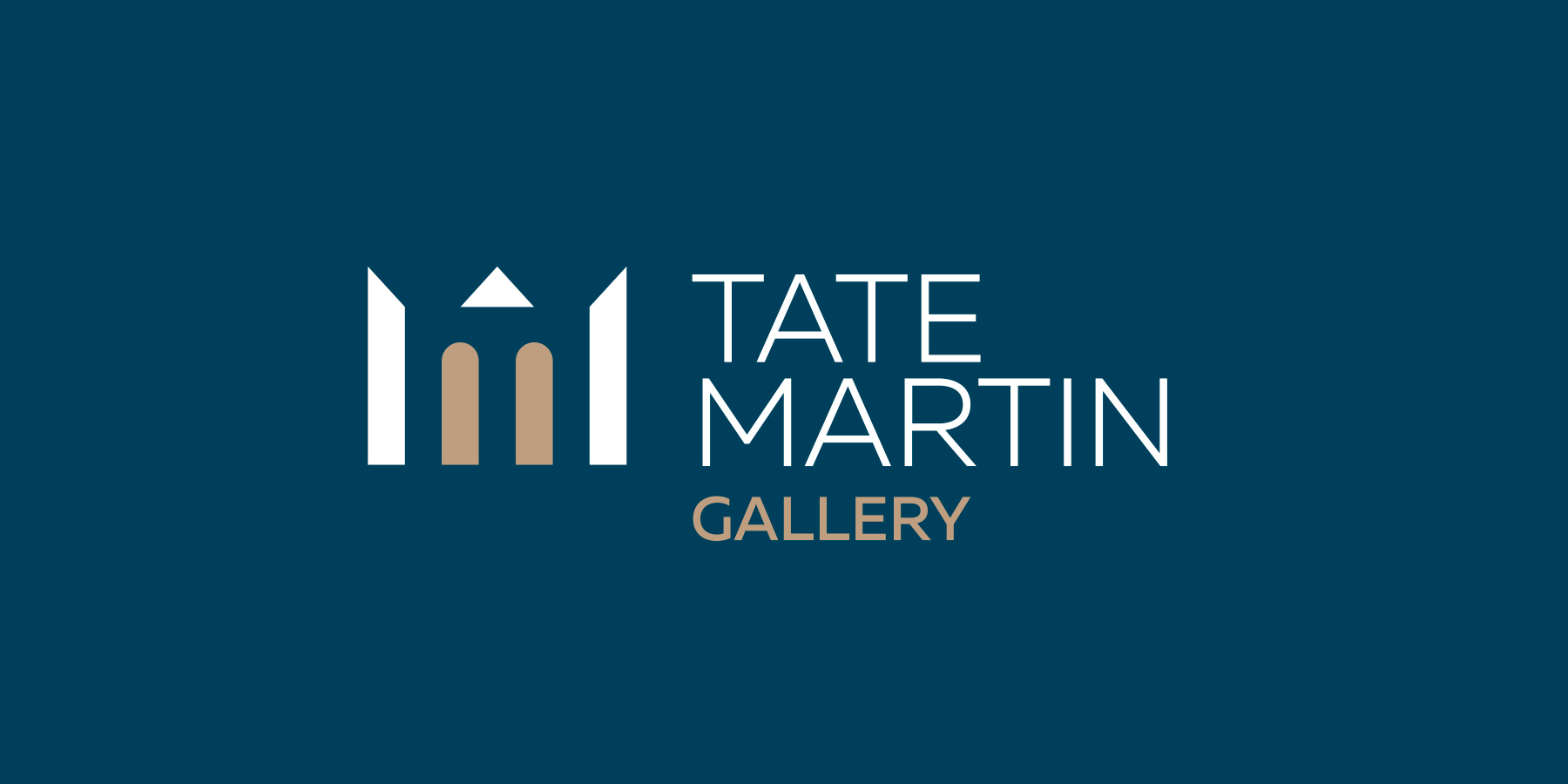 Tate Martin gallery, лого