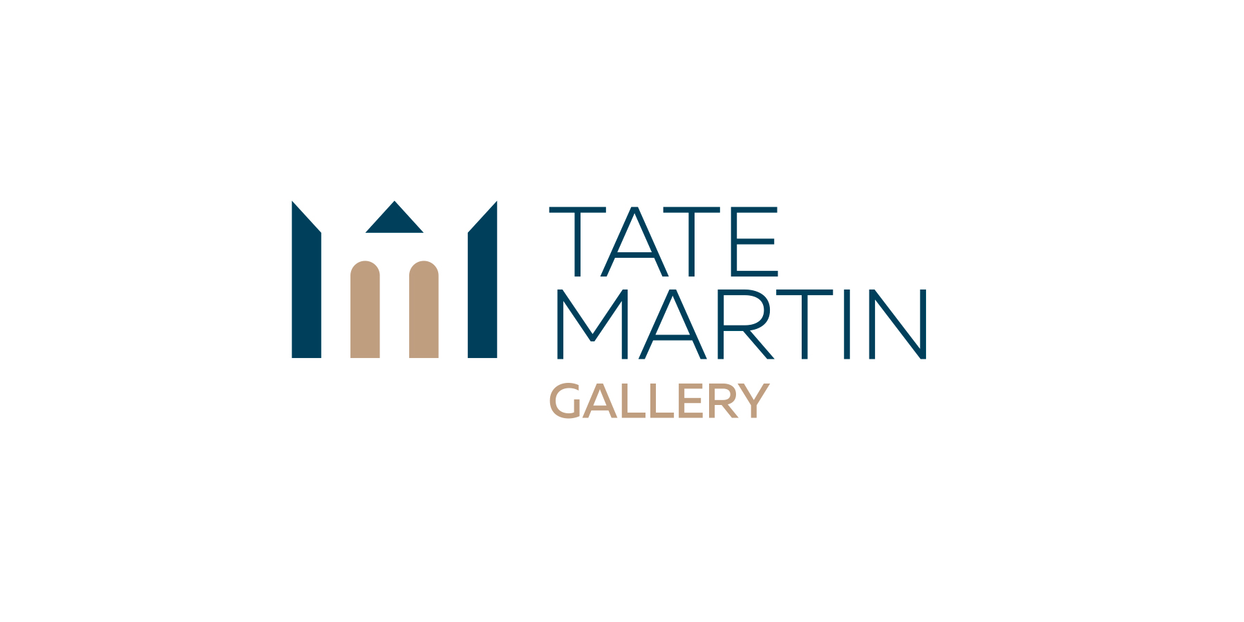 Tate Martin gallery, лого