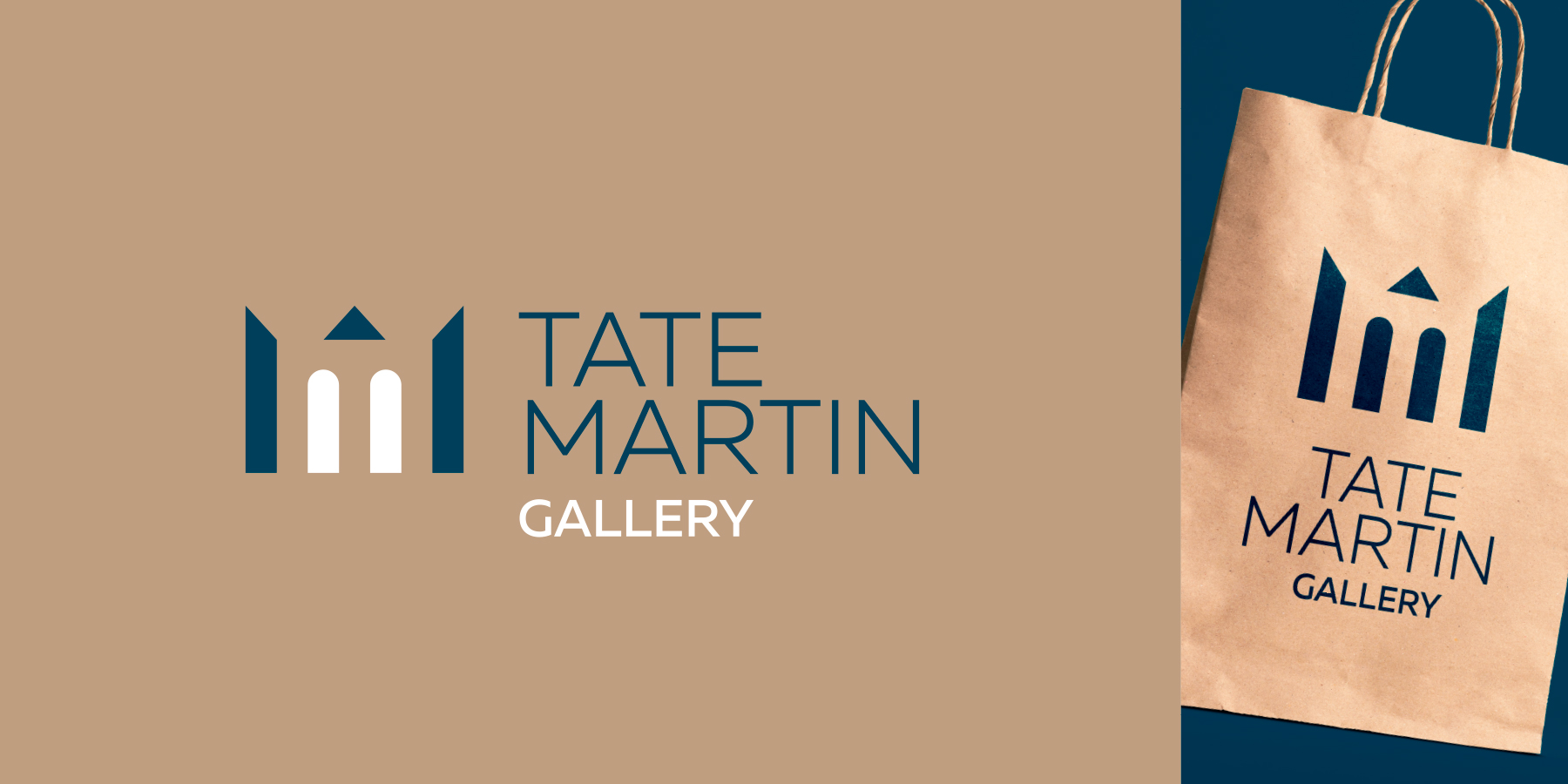 Tate Martin gallery, лого